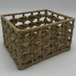 Ruiyi Woven Storage Basket (Paper Rope) - 18×14×H10 cm - Single