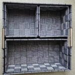 Ruiyi Woven Storage Basket (Polyester Ribbon) - 28×28×H10 / 26×13×H9 / 13×13×H9 cm (3-piece set) - 3-Piece Set