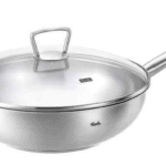 Fissler Mark Stainless Steel Wok 30cm with Glass Lid