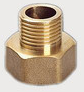 Male-Female / Hex / Reducing Hex Nipple - Brass | JIAJIAFU